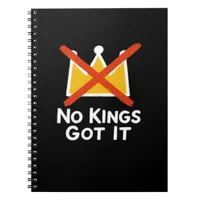 No Kings It - Defiant To The People Anti-Tyranny 1 Notebook