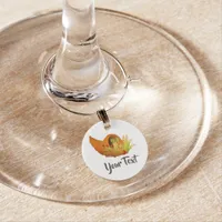 Thanksgiving Wine Charm