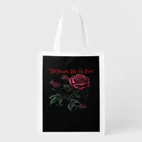 Till Death Do Us Part Classic – Love Design Grocery Bag