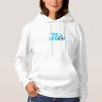 Soccer For Teen Girls Tis The Season Hoodie