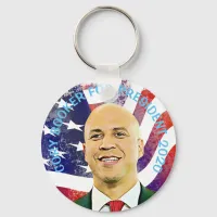 Cory Booker for President 2020 Election bumper Keychain