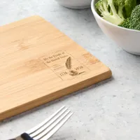 We the People 1776–2026 Quill • 250 Years Tribute Engraved Cutting Board