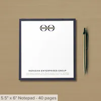 Custom Company Logo Notepad