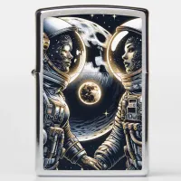 Love You to the Moon and Back | Astronauts Zippo Lighter