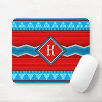 Southwest River Canyon Red Turquoise Personalized Mouse Pad