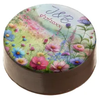 Personalized Floral Wedding Personalized Chocolate Covered Oreo