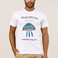 World UFO Day July 2nd T-Shirt