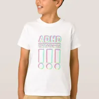 ADHD the sounds!! Pastel Colors T-Shirt