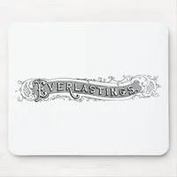 Vintage everlastings mouse pad