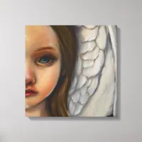 Sweet Angel Girl  Canvas Print