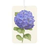 Blue Hydrangea Flower Botanical Art Design Air Freshener