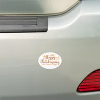 Happy Thanksgiving Car Magnet