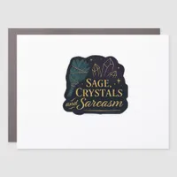 Whimsigoth Fantasy Mystical Forests, Moons & Magic Car Magnet