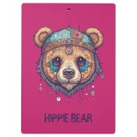 Hippie Bear Clipboard