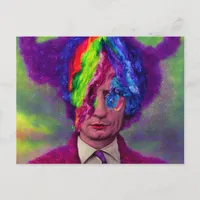 Putin's Rainbow Thoughts Postcard