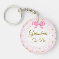 Grandma to Be | Birth Announcement  Keychain