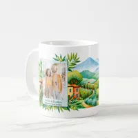 Tuscany Travel Photo & Name Personalized Gift Coffee Mug