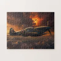 Flames of the Sky: A Spitfire's Ascent Jigsaw Puzzle