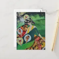 Summer Fun Themed Collage Postcard