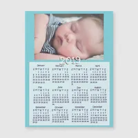 Personalized 2019 Baby Photo Magnet Calendars