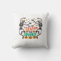 Tis The Season To Be Spooky Throw Pillow