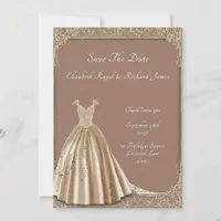 A Day to Remember Wedding Dress Invitation