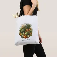 Locally Grown - Fresh Harvest Produce Tote Bag