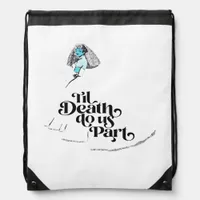 Till Death Do Us Part Classic – Spooky Love Drawstring Bag