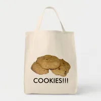 Chocolate Chip Oatmeal Cookies Tote Bag