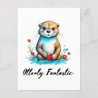 Otterly Fantastic Postcard