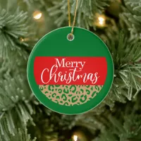 Merry Christmas - Christmas Ornament