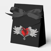 Goth Heart with Angel Wings Gift Box