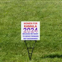 Women for Kamala Harris 2024 Election Sign