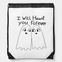 Haunt You - Till Death Do Us Classic  Drawstring Bag