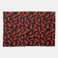 Red Pepper Fun Kitchen Towel