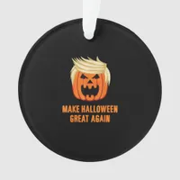 Make Halloween Great Again Funny Trumpkin – Basic  Ornament