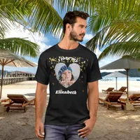 I love my Girfriend heart photo name T-Shirt