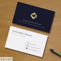 Simple Elegant Luxury Logo Business Card