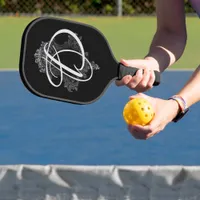 Personalized Monogram Initial Pickleball Paddle