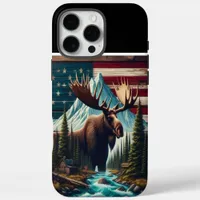 Bull Moose In The Wild iPhone 16 Pro Max Case