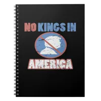 Anti- No Kings In America Classic Notebook