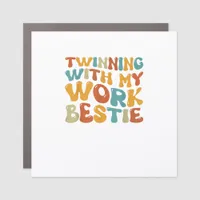 F-Caw-F Essential Funny Trendy Car Magnet