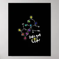 Let's Get Lit Christmas Ketamine Poster