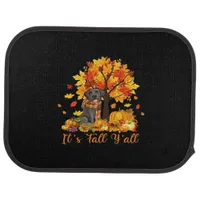 It’s Fall Y’all Halloween Autumn Retro Graphic Car Floor Mat