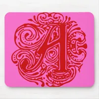 Monarchia Red "A" Mouse Pad