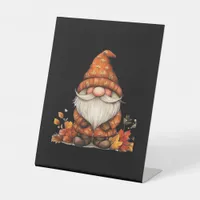 It’s Fall Y’all! Gnome Vintage Cool Pedestal Sign