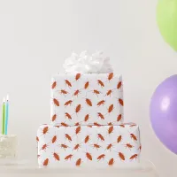 Funny Cockroach Patterned Wrapping Paper