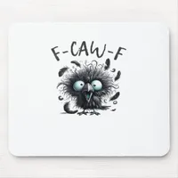F-Caw-F Classic Retro Style Mouse Pad