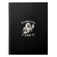 Spooky No Given F-Caw-F Graphic Notebook