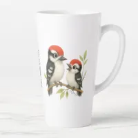 Vocal Red-bellied Woodpecker Latte Mug
